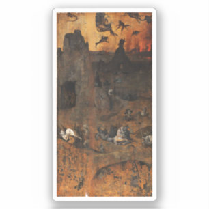 De slechtheid van de mensheid voor de vloed sticker