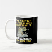 De slechtste dag van de Vist de beste dag van de r Koffiemok (Links)