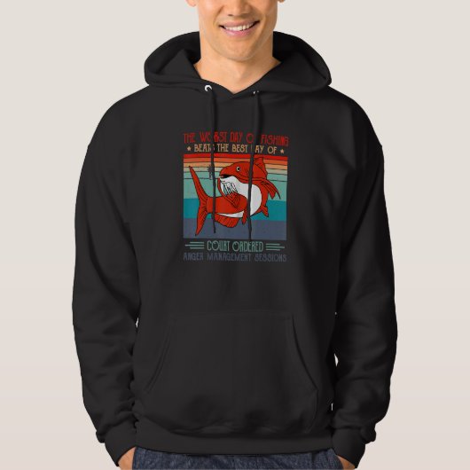 De slechtste dag van de Vist de beste dag van het Hoodie (Voorkant)