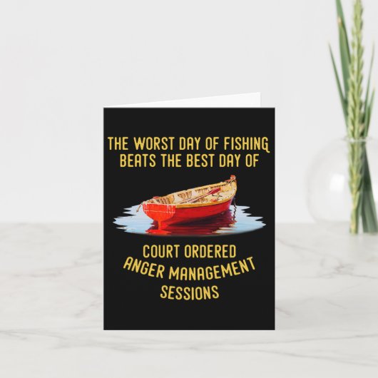 De slechtste dag van de Vist de beste dag van het Kaart (Voorkant)