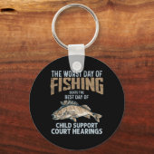 De slechtste dag van Vist voor kinderbijslagrechtb Sleutelhanger (Voorkant)