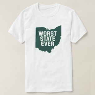 De slechtste staat ooit (Ohio) T-shirt