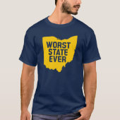 De slechtste staat ooit (Ohio) T-shirt (Voorkant)