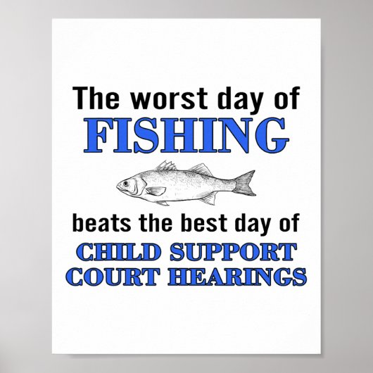 De Slechtste Visdag Is Beter Dan De Beste Chi-dag Poster (Voorkant)