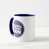 De slechtste zoon ter wereld mok (Voorkant links)