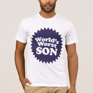 De slechtste zoon ter wereld t-shirt