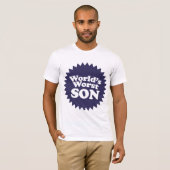 De slechtste zoon ter wereld t-shirt (Voorkant volledig)