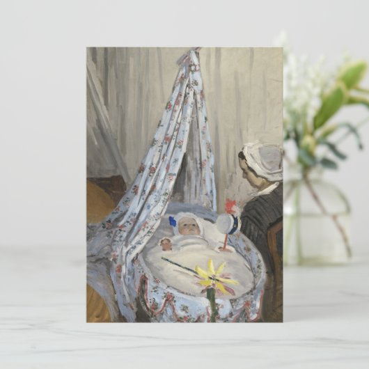 De slede | Claude Monet (Staand voorkant)