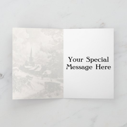 De slee kaart (Binnen)