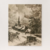 De slee legpuzzel (Verticaal)