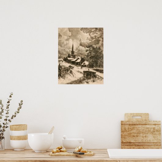 De slee poster (Keuken)