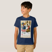 De slee trekken t-shirt (Voorkant volledig)