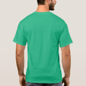 De slee van Sinterklaas op het gras T-shirt (Achterkant)