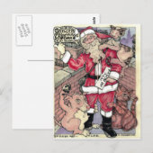 De slee was te laat briefkaart (Voorkant / Achterkant)