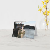 De Sleepboot van LaConner Kaart (Gele Bloem)