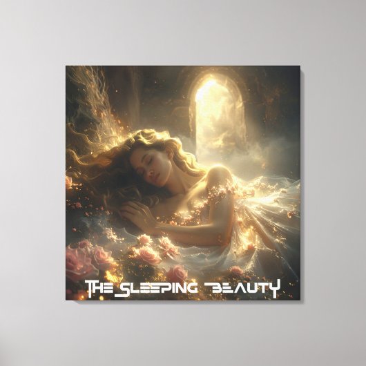 DE SLEEPENDE PRINSES - BALLET & DANS CANVAS AFDRUK (Voorkant)