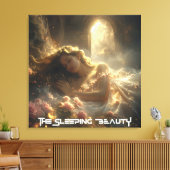 DE SLEEPENDE PRINSES - BALLET & DANS CANVAS AFDRUK (Insitu (Woonkamer))