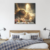 DE SLEEPENDE PRINSES - BALLET & DANS CANVAS AFDRUK (Insitu (Slaapkamer))