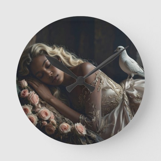 DE SLEEPING BEAUTY - BALLET & DANS RONDE KLOK (Voorkant)
