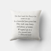 De sleepnetten en de pussycat - het kussen/de pilo kussen (Achterkant)