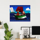 De sleepnetten en het Poster Pussycat (Thuiskantoor)