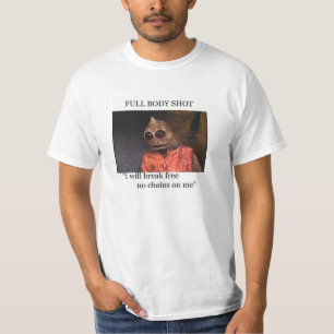 DE SLEESTAKEN ZULLEN VRIJ BROKEN T-SHIRT