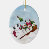De Sleigh Ride Ornament (Rechts)