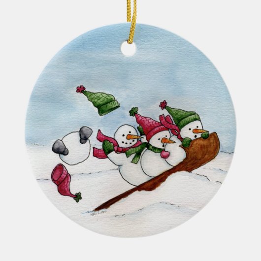 De Sleigh Ride Ornament (Voorkant)