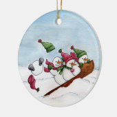 De Sleigh Ride Ornament (Links)