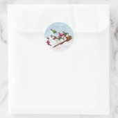 De Sleigh Ride Sticker (Tas)