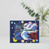 De Sleigh Ride van Ernst Ludwig Kirchner Briefkaart (Staand voorkant)