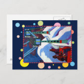 De Sleigh Ride van Ernst Ludwig Kirchner Briefkaart (Voorkant / Achterkant)