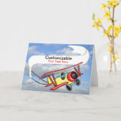 De Slepende Personaliseerbare Banner van de Kaart (Gele Bloem)