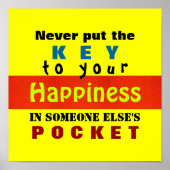 DE SLEUTEL ~ 12x12 Poster (Canvas Opties) (Voorkant)