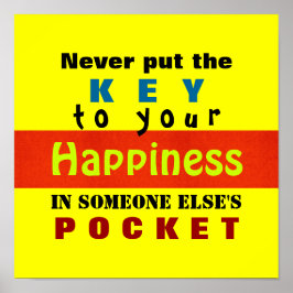 DE SLEUTEL ~ 12x12 Poster (Canvas Opties)