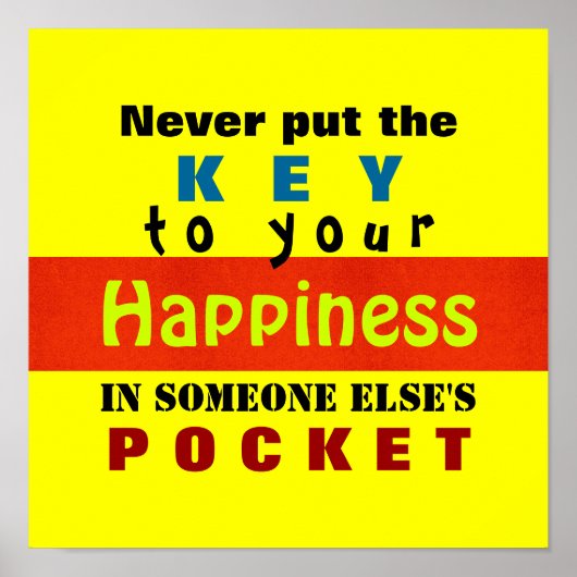 DE SLEUTEL ~ 12x12 Poster (Canvas Opties) (Voorkant)