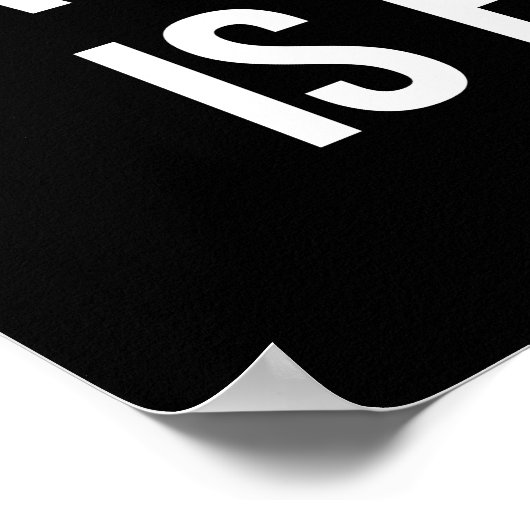 De sleutel is focus - Motivatie Poster (Hoek)