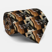 De sleutel stropdas (Opgerold)