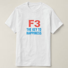 De sleutel tot geluk t-shirt