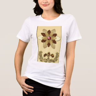 De sleutel tot het bereiken van je doelen Tri-Blend shirt