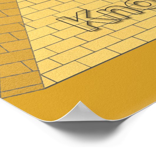 De sleutel tot licht poster (Hoek)