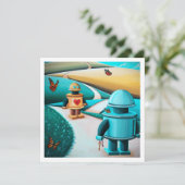 De sleutel tot mijn hart - Mini Print (Staand voorkant)