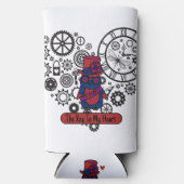 De sleutel tot mijn hart seltzer blikjeskoeler (Voorkant)