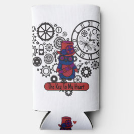 De sleutel tot mijn hart seltzer blikjeskoeler