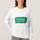 De sleutel tot succes is consistentie t-shirt (Voorkant)