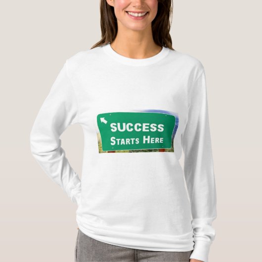 De sleutel tot succes is consistentie t-shirt (Voorkant)