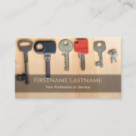 De sleutel tot uw succes bij sleutels sloten en st visitekaartje
