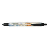 De Sleutel van de Eeuwigheid – Steampunk Vleugels Zwarte Inkt Pen (Achterkant)