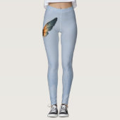 De Sleutel van Eeuwigheid – Steampunk Vleugels Leggings (Voorkant)