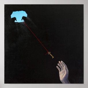 "De sleutel" van het christelijke Cegavske Poster